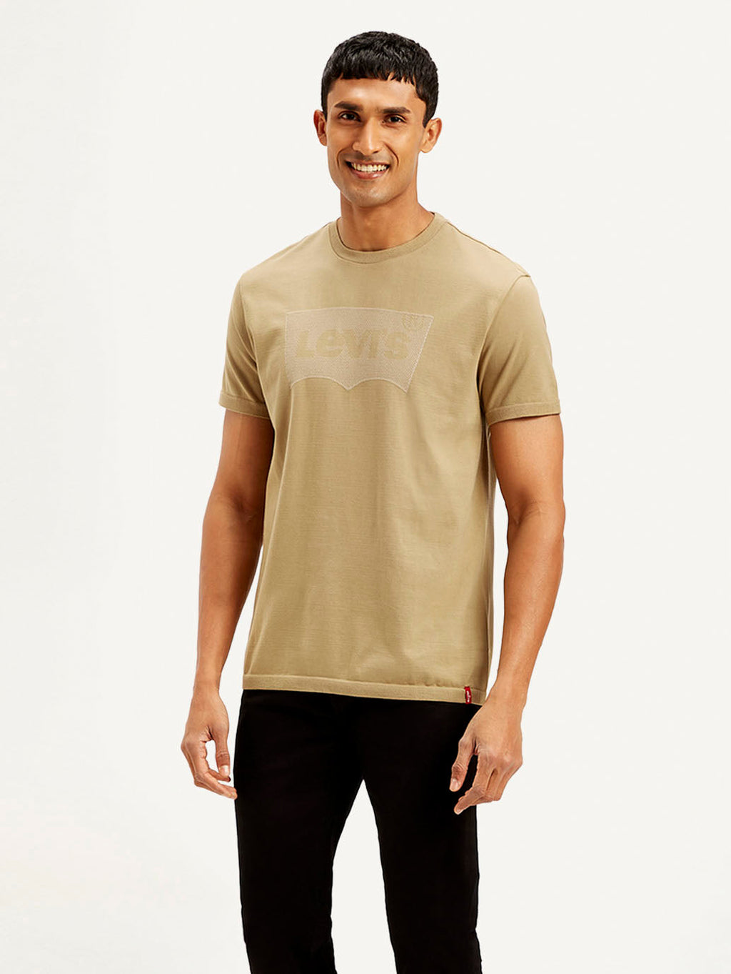 Men's Brand Logo Slim Fit T-shirt