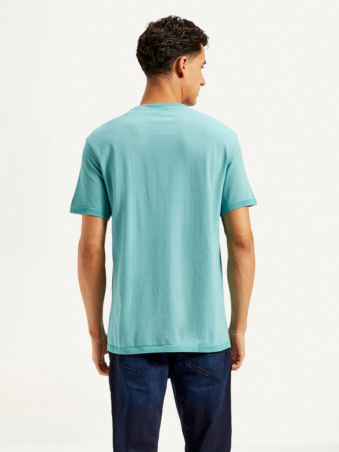 Men's Brand Logo Slim Fit T-Shirt