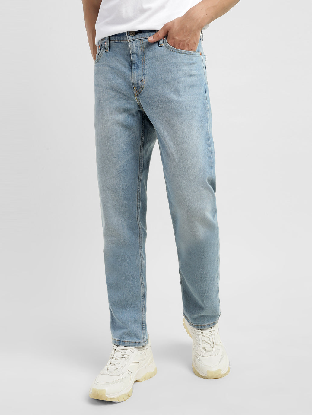 Men's 511 Blue Slim Fit Mid Rise Jeans