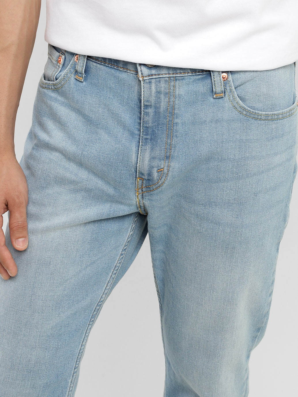 Men's 511 Blue Slim Fit Mid Rise Jeans