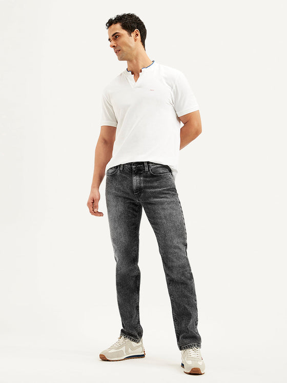 Men's 511 Grey Slim Fit Mid Rise Jeans