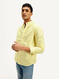 Men's Solid Dyed Slim Fit Shirt