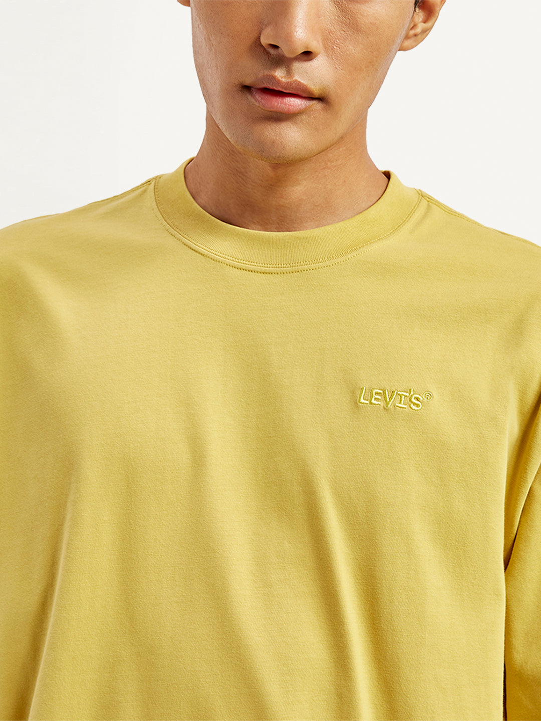 Men's Solid Loose Fit T-Shirt