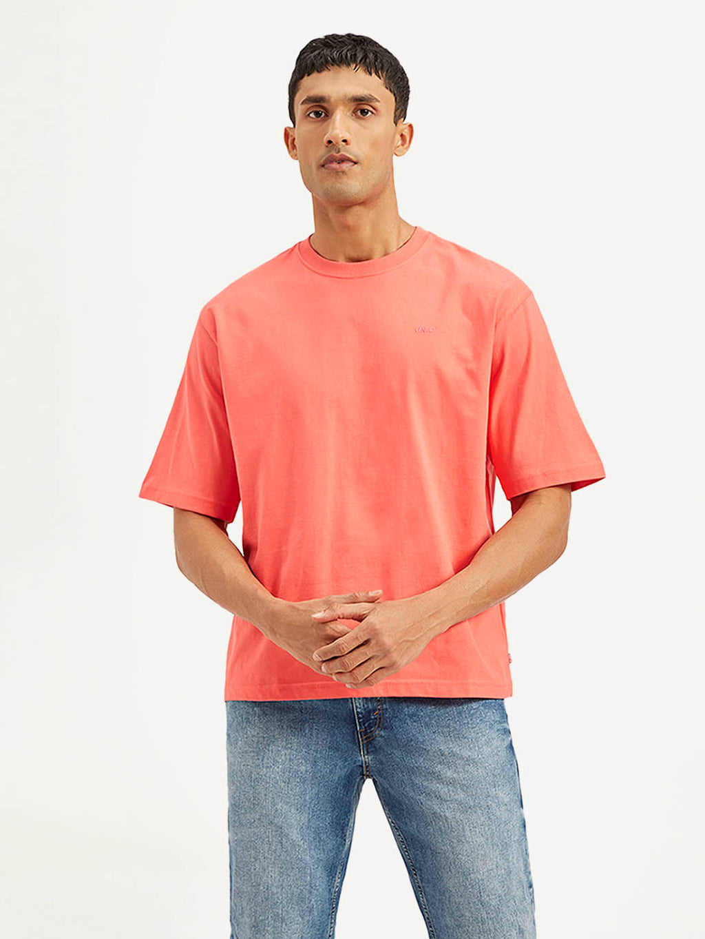 Men's Solid Loose Fit T-Shirt