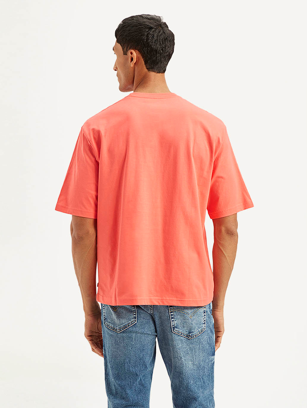Men's Solid Loose Fit T-Shirt