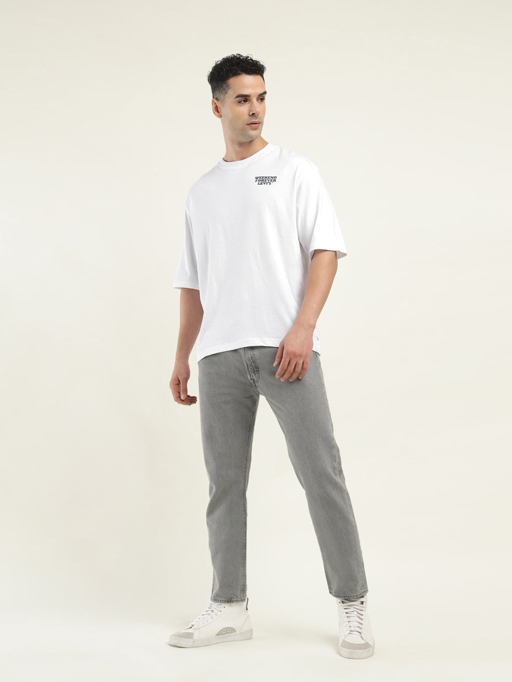 Men's Graphic Print Loose Fit T-shirt