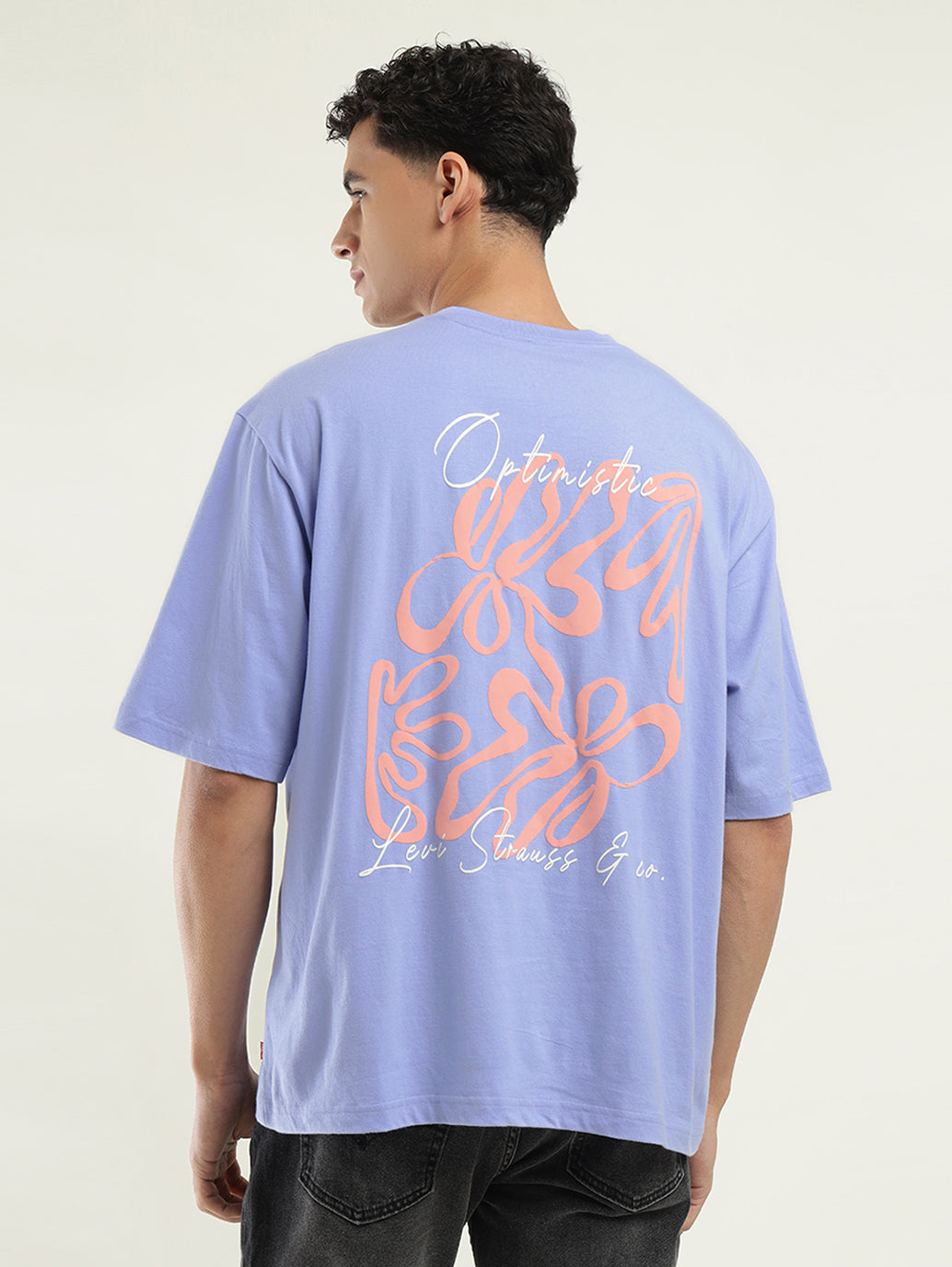 Men's Solid Loose Fit T-Shirt