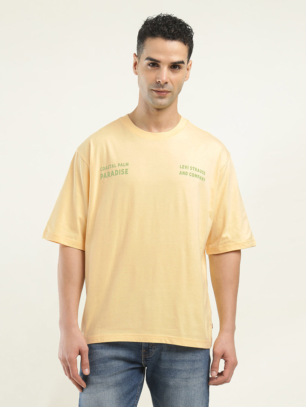 Men's Graphic Print Loose Fit T-Shirt