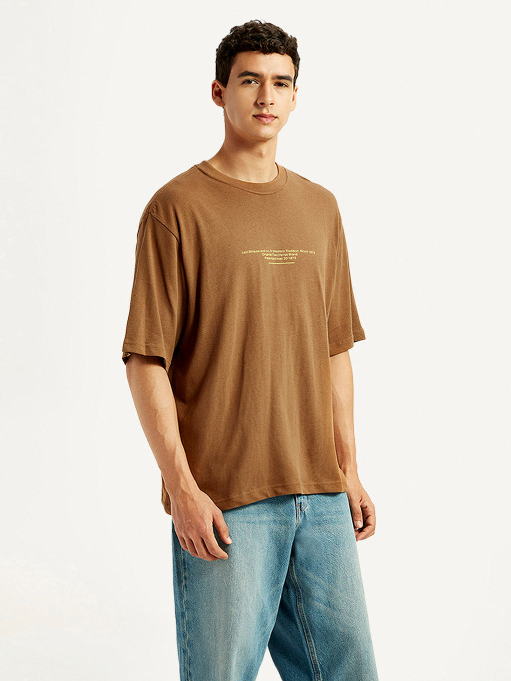 Men's Graphic Print Loose Fit T-shirt