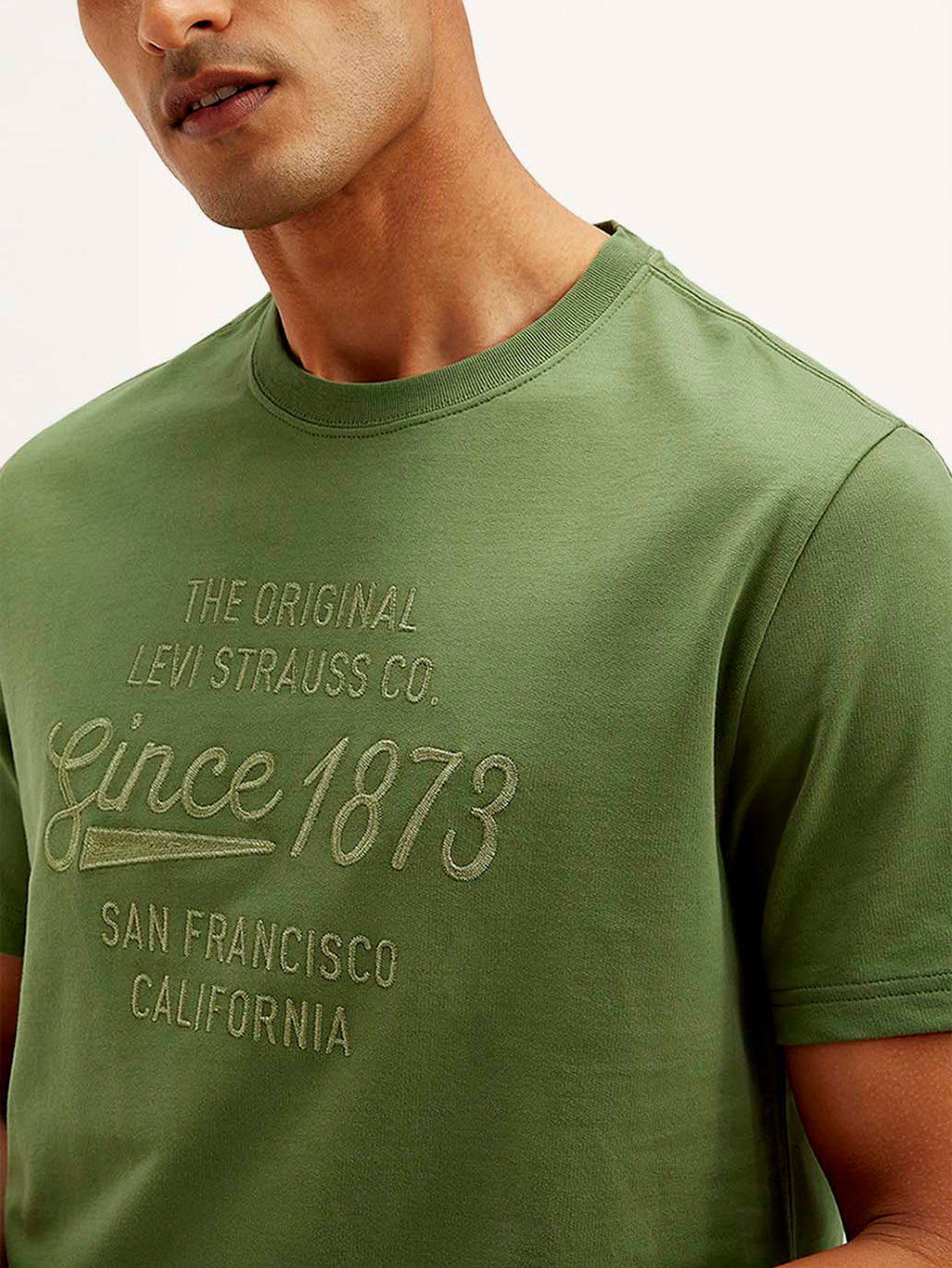 Men's Typography Crew Neck T-shirt