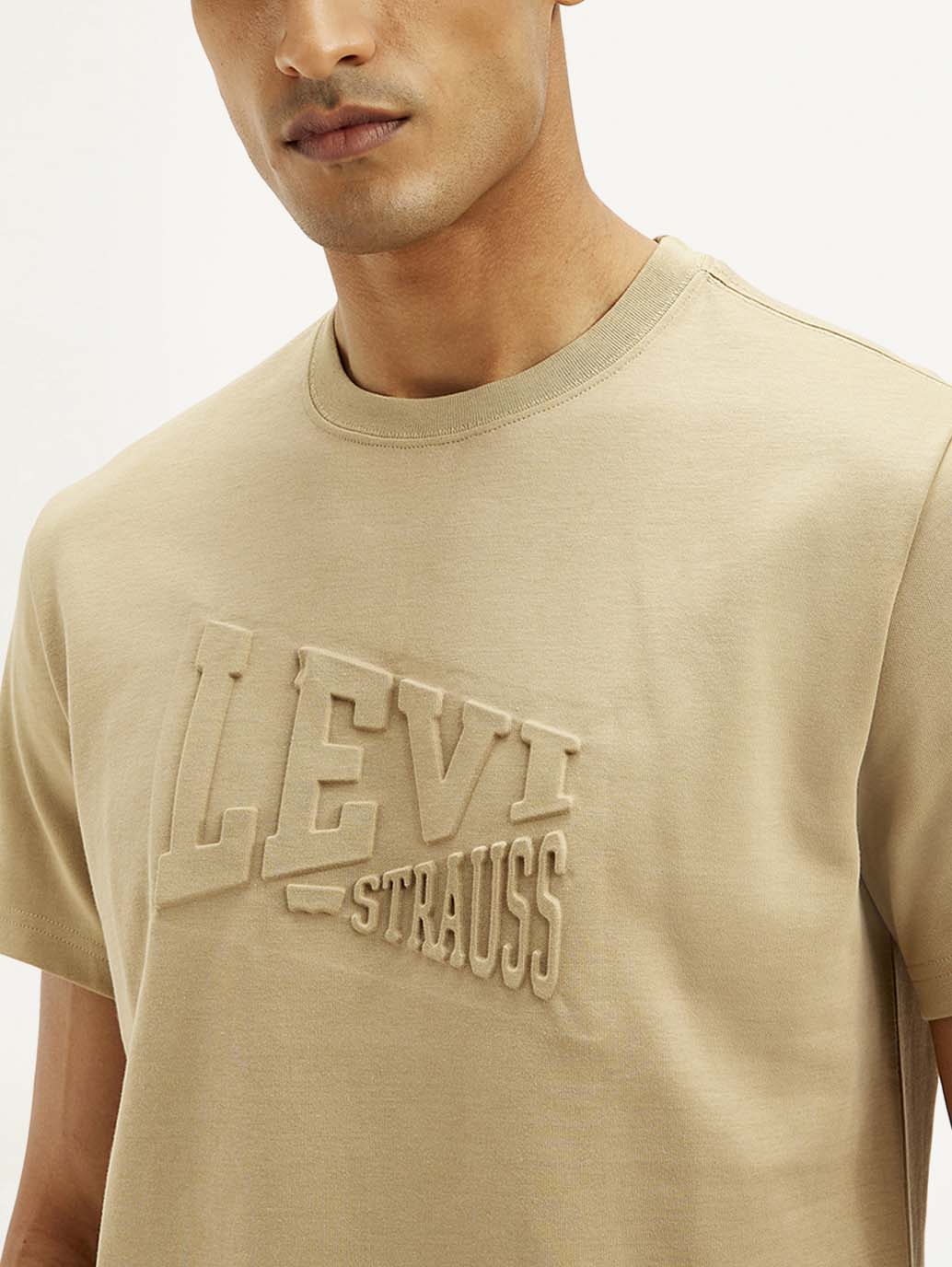 Men's Typography Crew Neck T-shirt