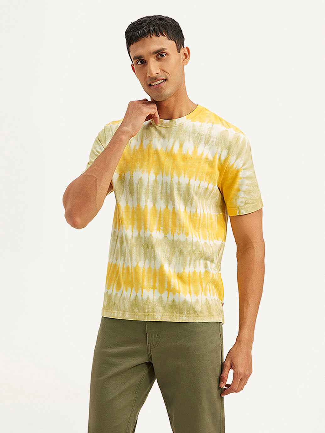 Men's Tie-Dye Crew Neck T-Shirt