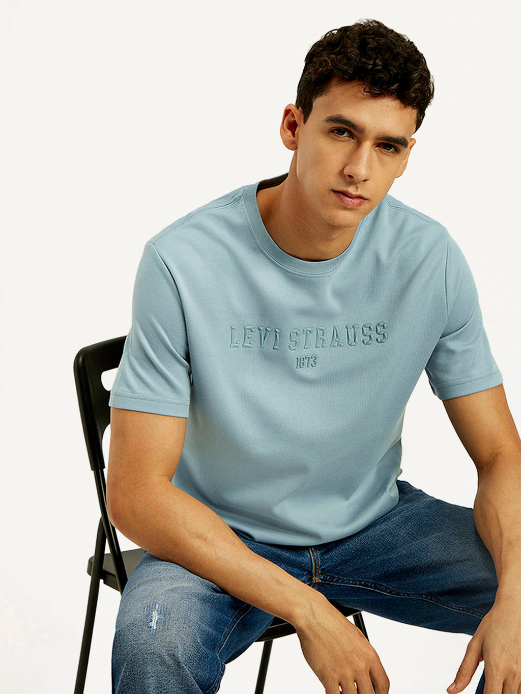 Men's Typography Regular Fit T-Shirt