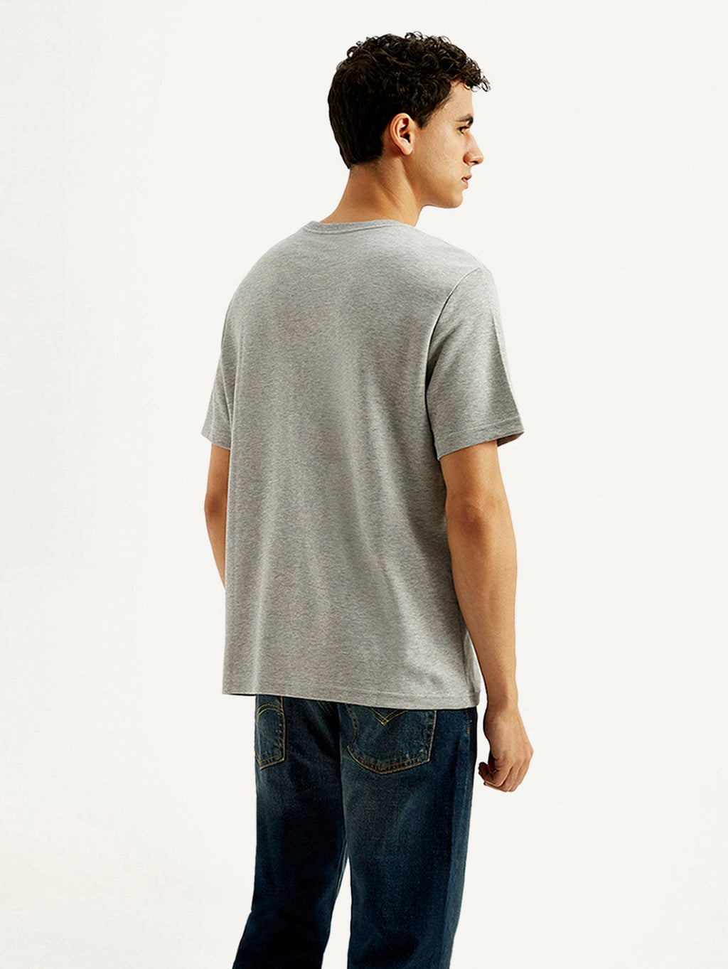 Men's Brand Logo Crew Neck T-shirt