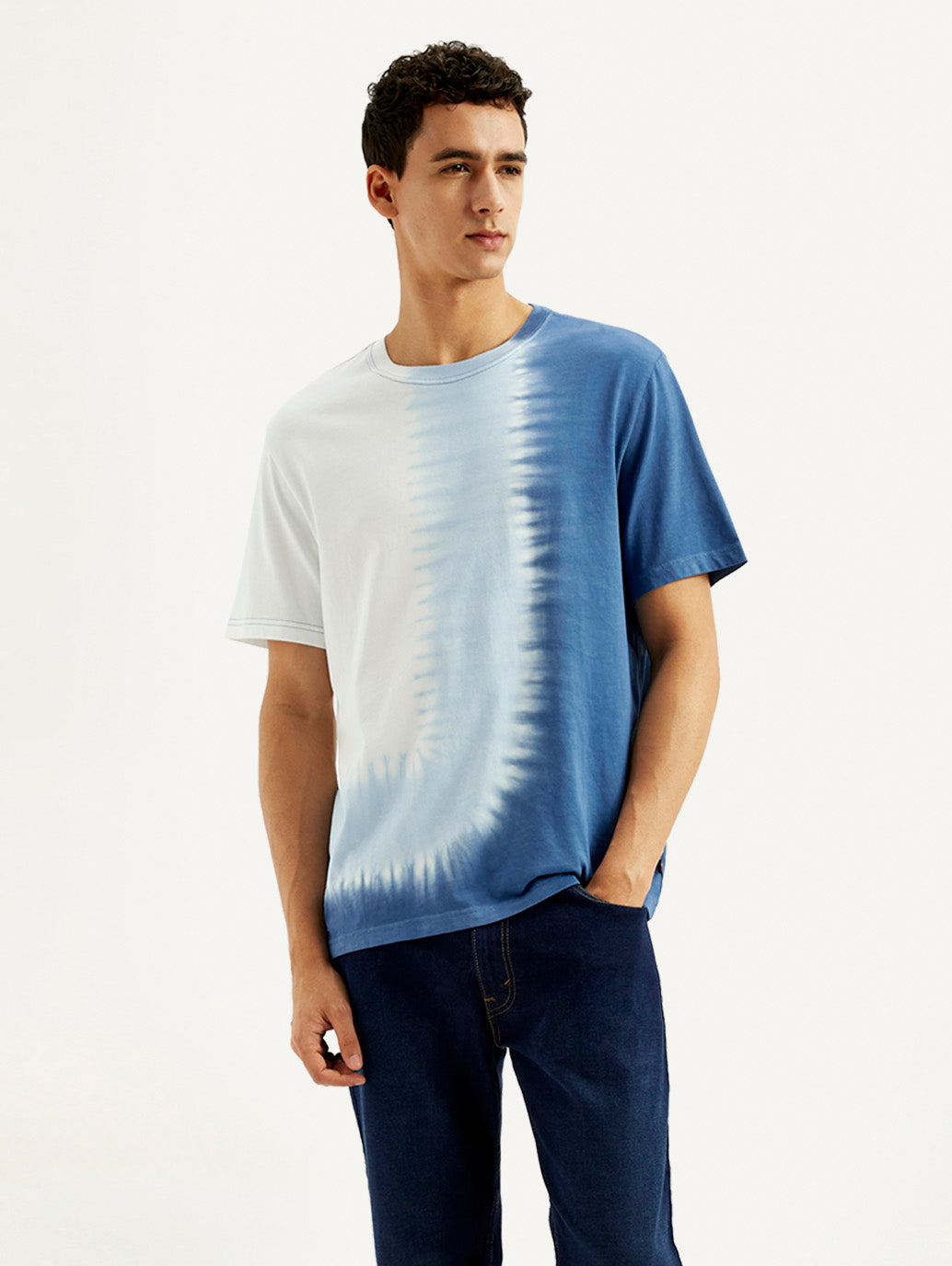 Men's Tie-Dye Crew Neck T-shirt