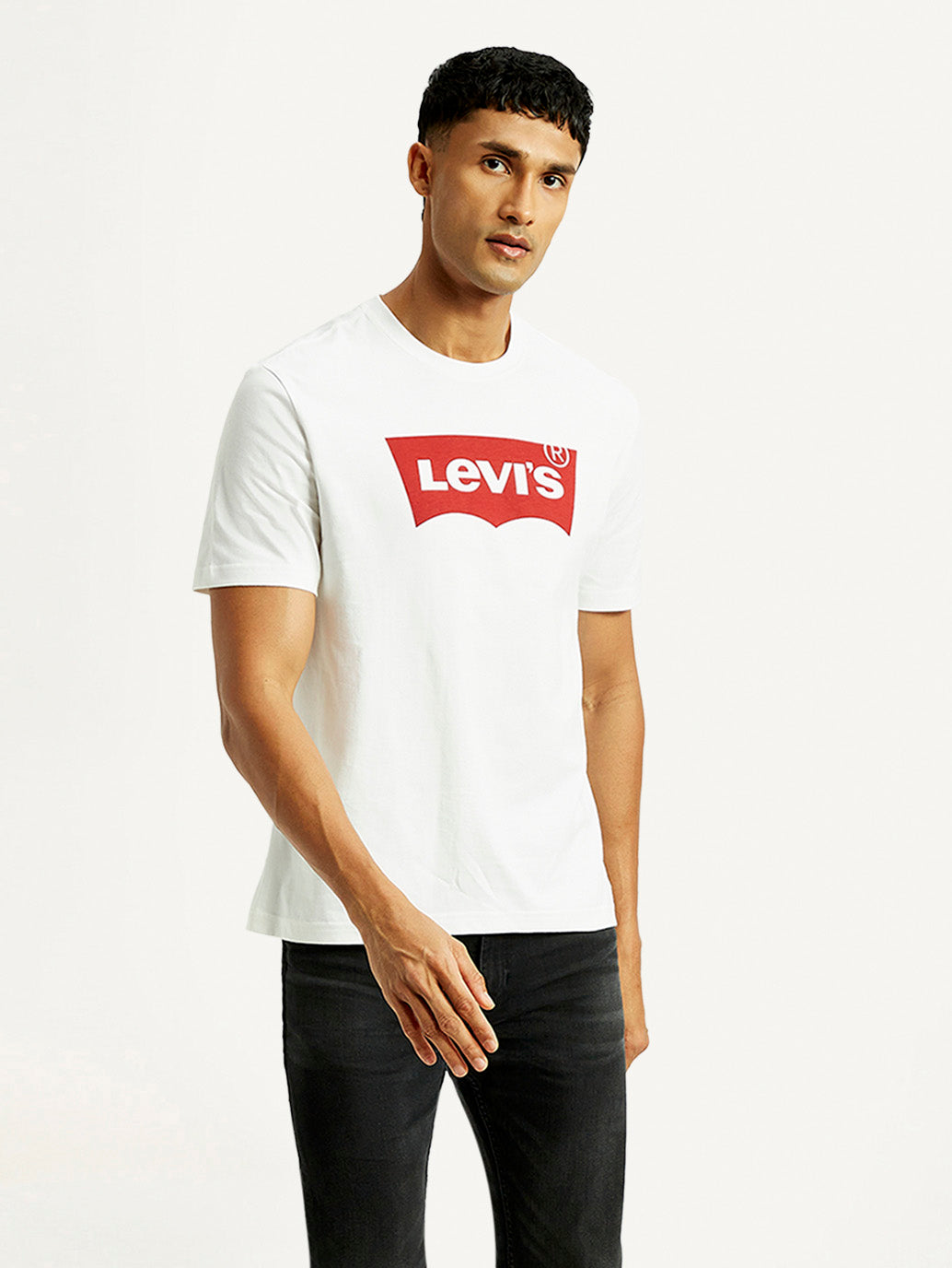 Men's Brand Logo Crew Neck T-shirt