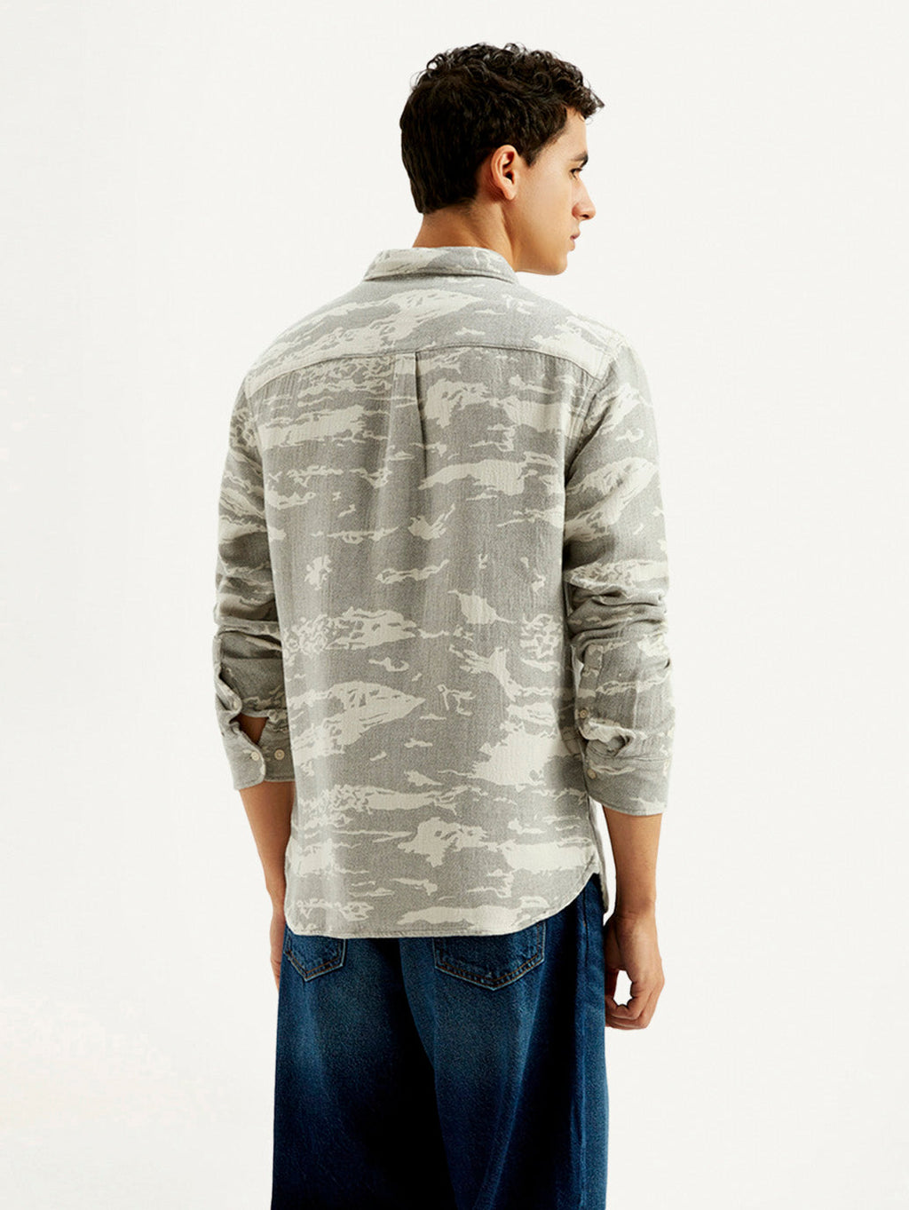Men's Camo Slim Fit Shirt