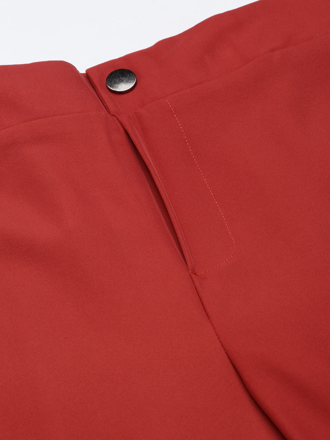 Women's Rust Straight Fit Regular Trousers