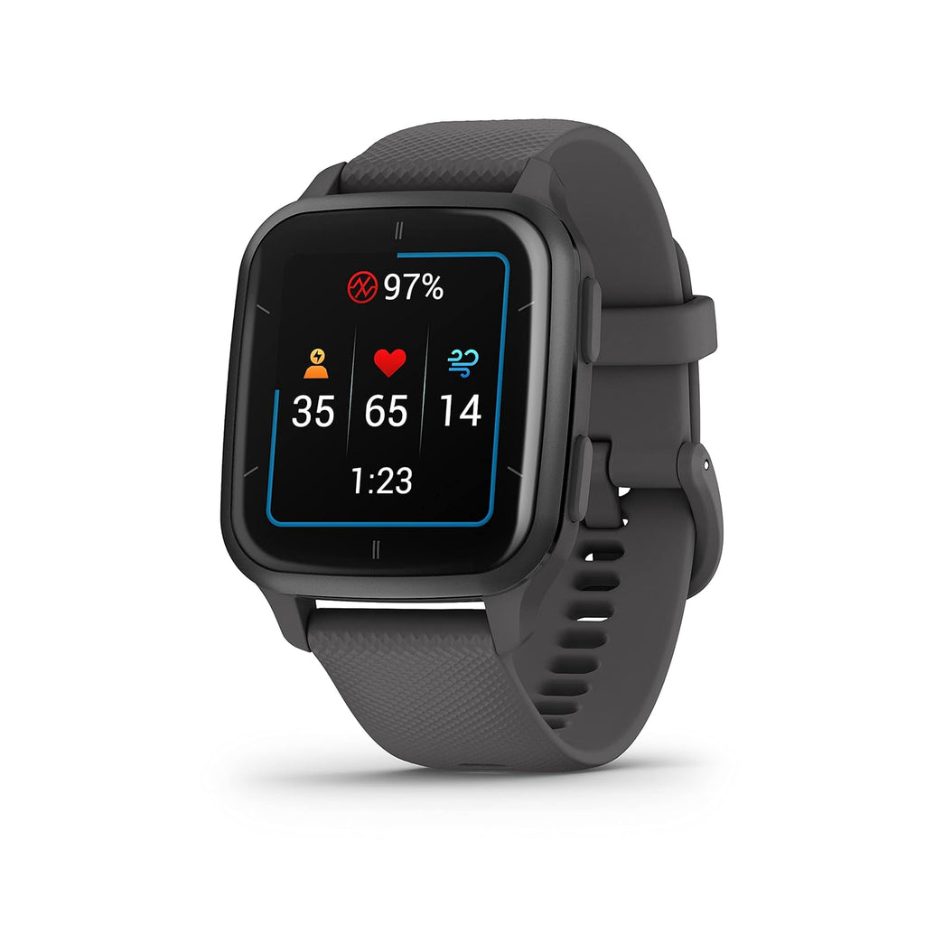Garmin Venu Sq 2 GPS Smartwatch, All-Day Health Monitoring, Long-Lasting Battery Life, AMOLED Display