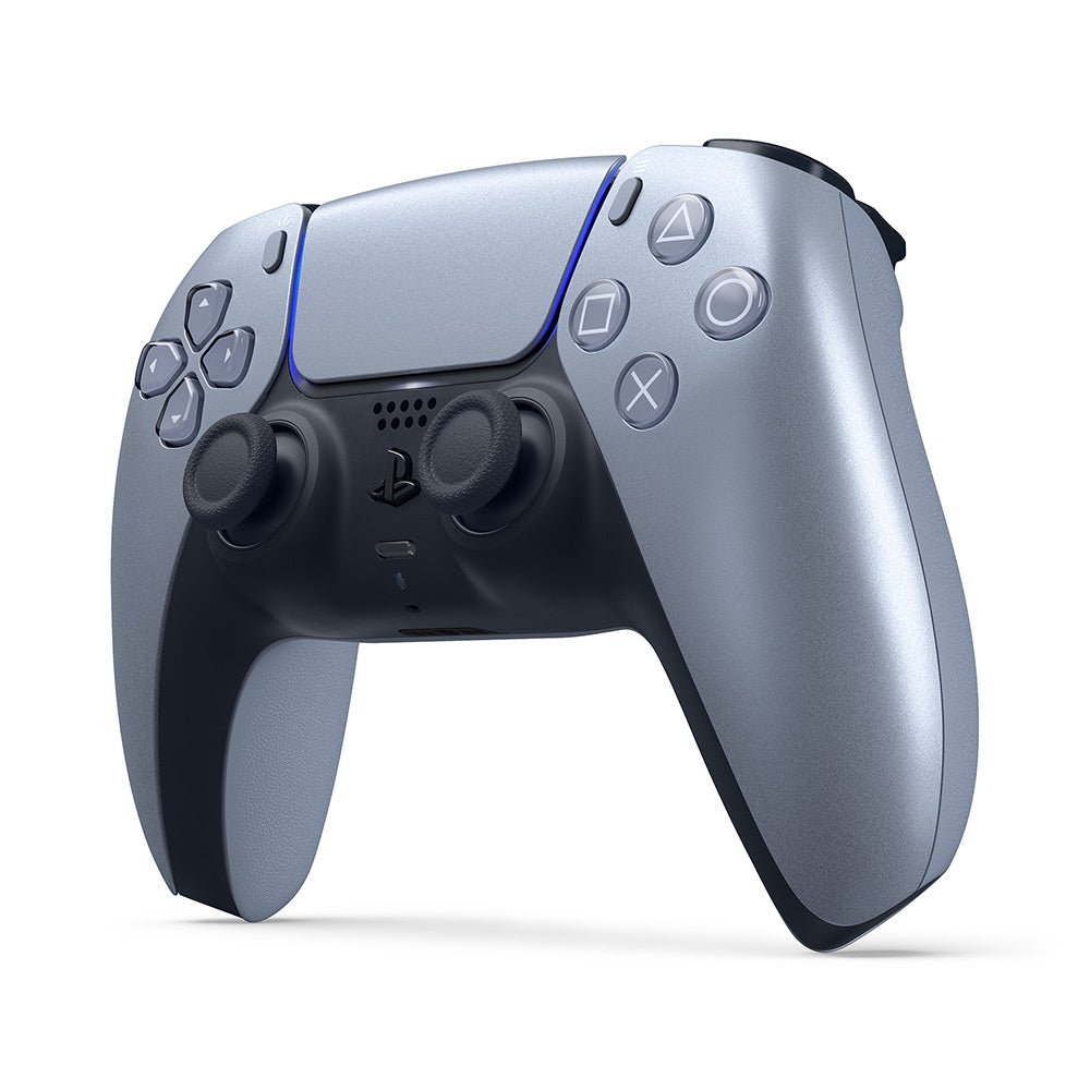 PS5 DualSense® Sterling Silver wireless controller