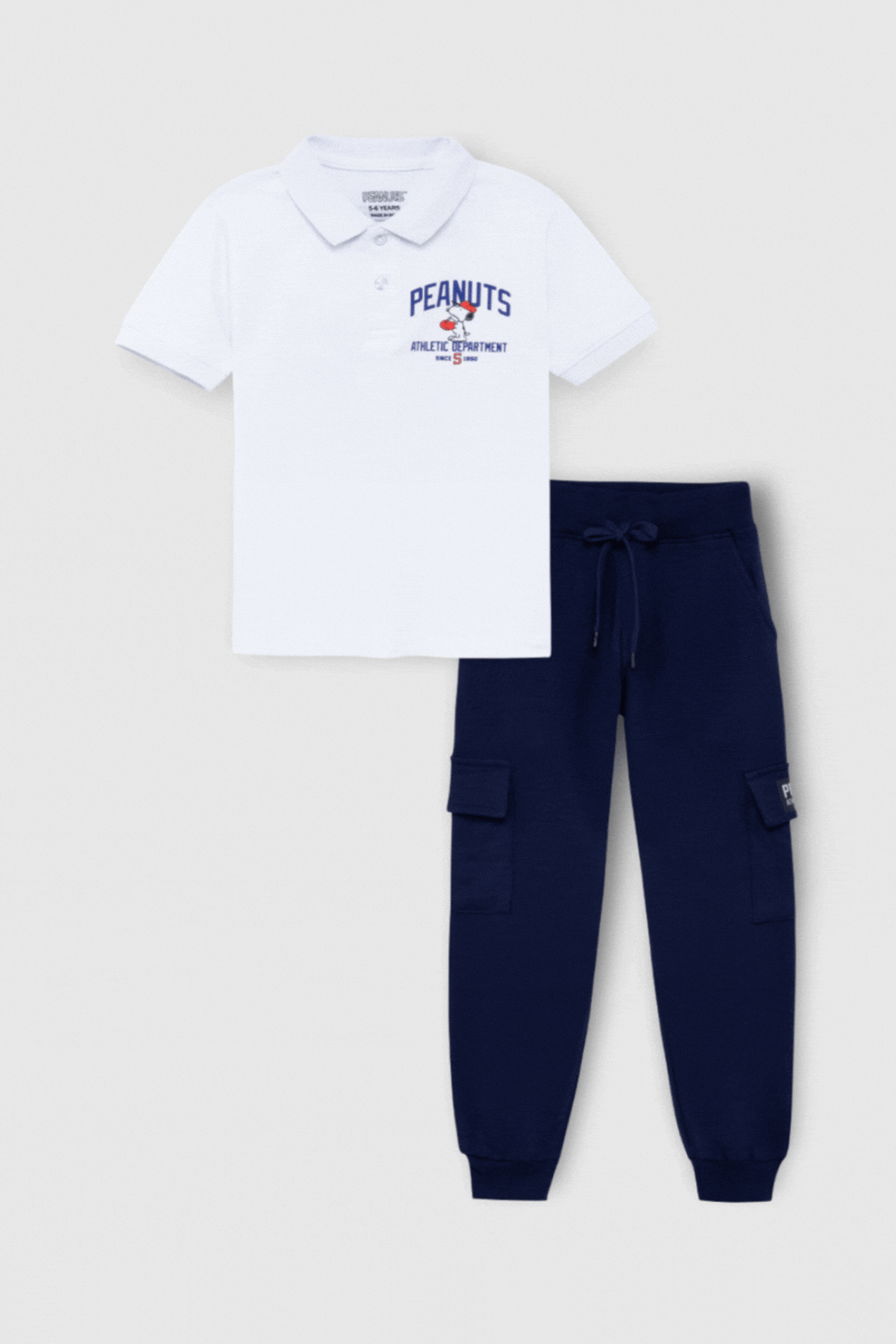 Snoopy Athletic Polo Jogger Set