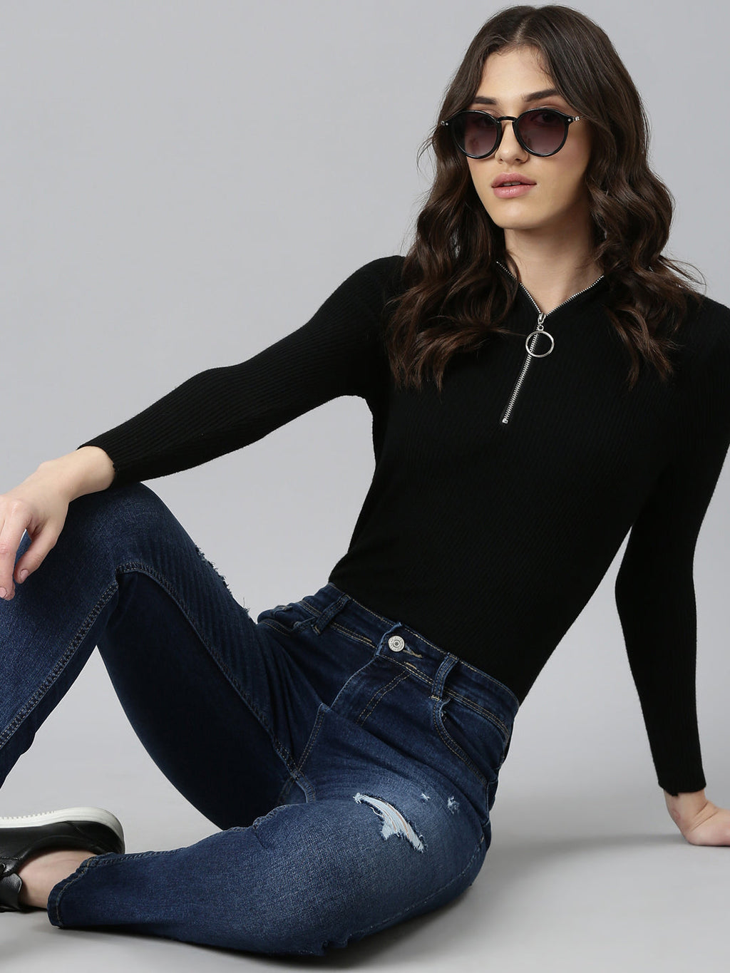 Women's Blue Light Fade Denim Jeans