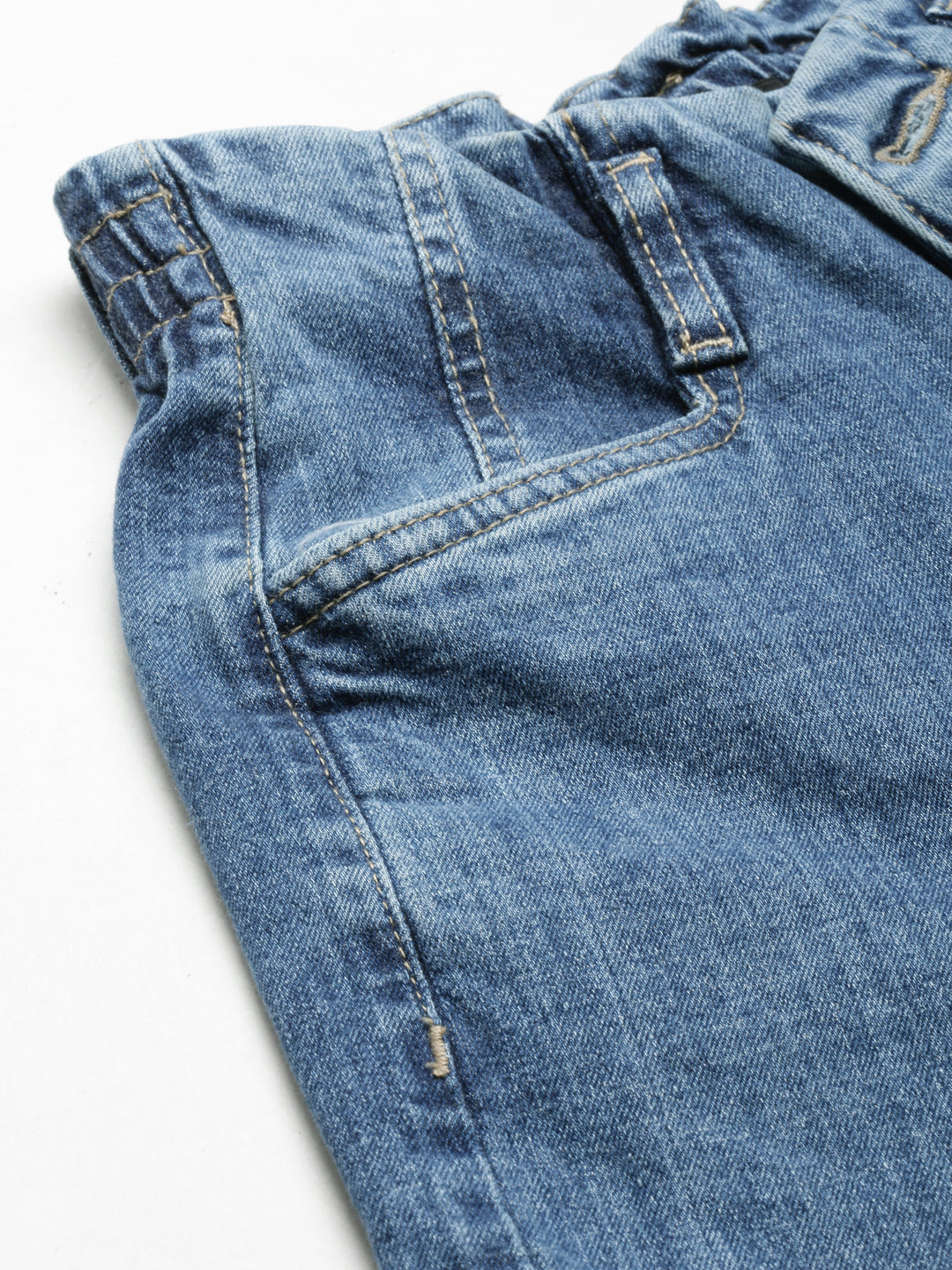 Women's Blue Slim Fit Light Fade Acid Wash Denim Jeans