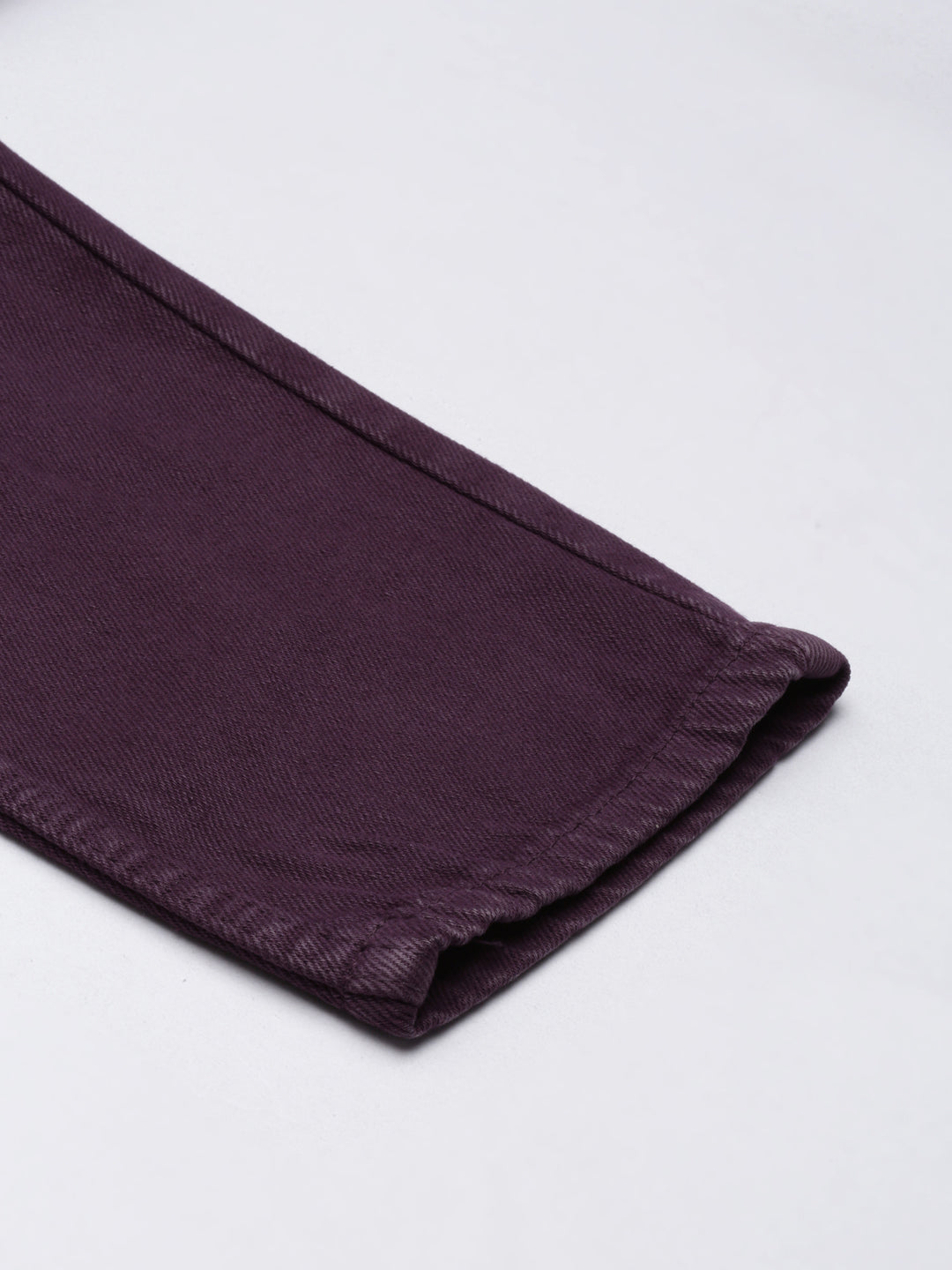 Women's Purple High Rise Denim Jeans