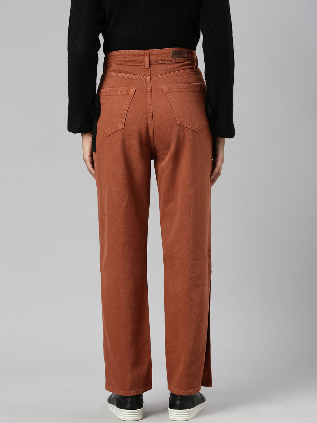 Women's Rust Jean Straight Fit Mid-Rise Stretchable Jeans