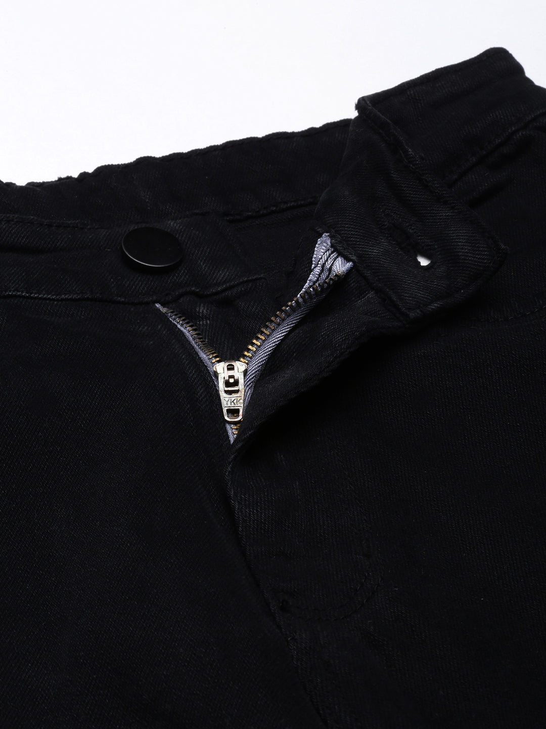 Women's Black Straight Fit Stretchable Jeans