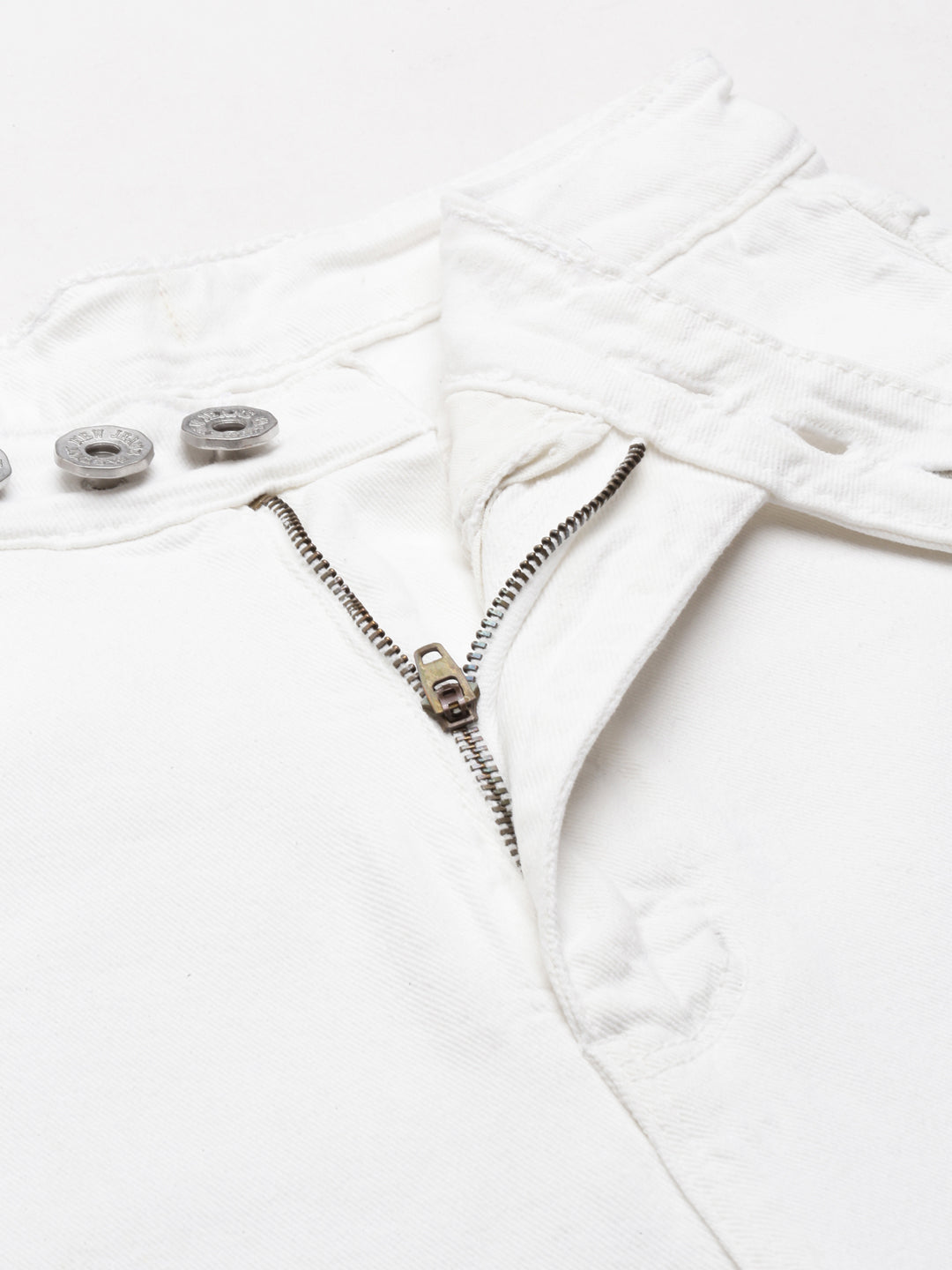 Women's White Skinny Fit Denim Jeans
