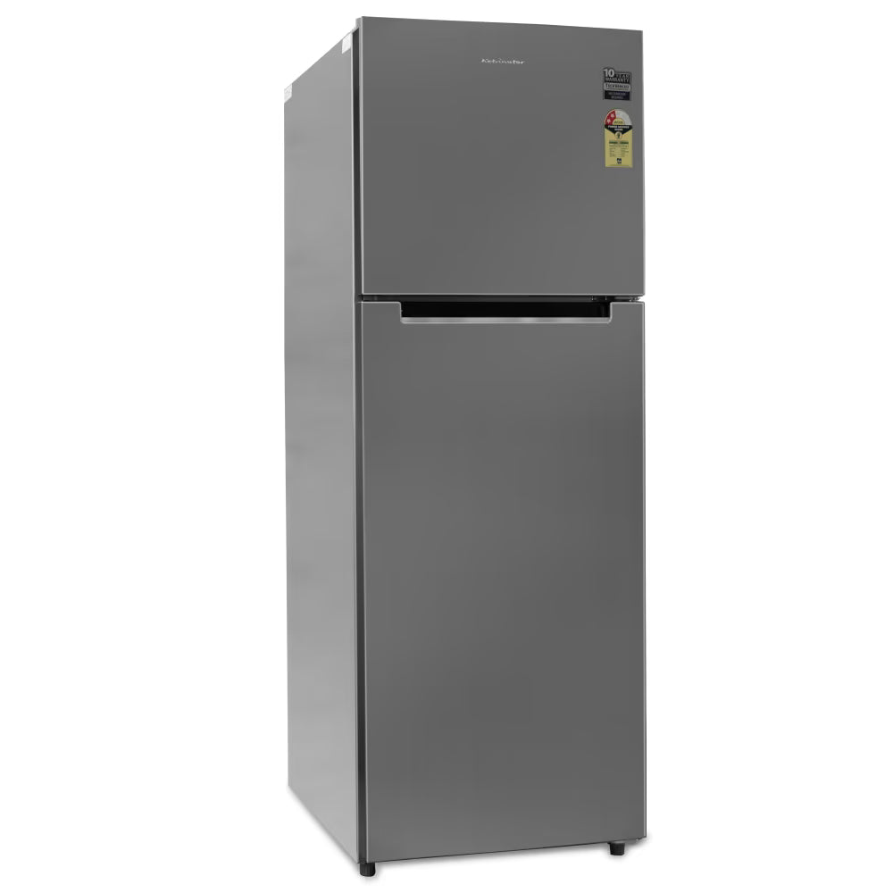Kelvinator 350 litres 2 Star Double Door Refrigerators, Hairline Silver KRF-A370HSV(Used condition)