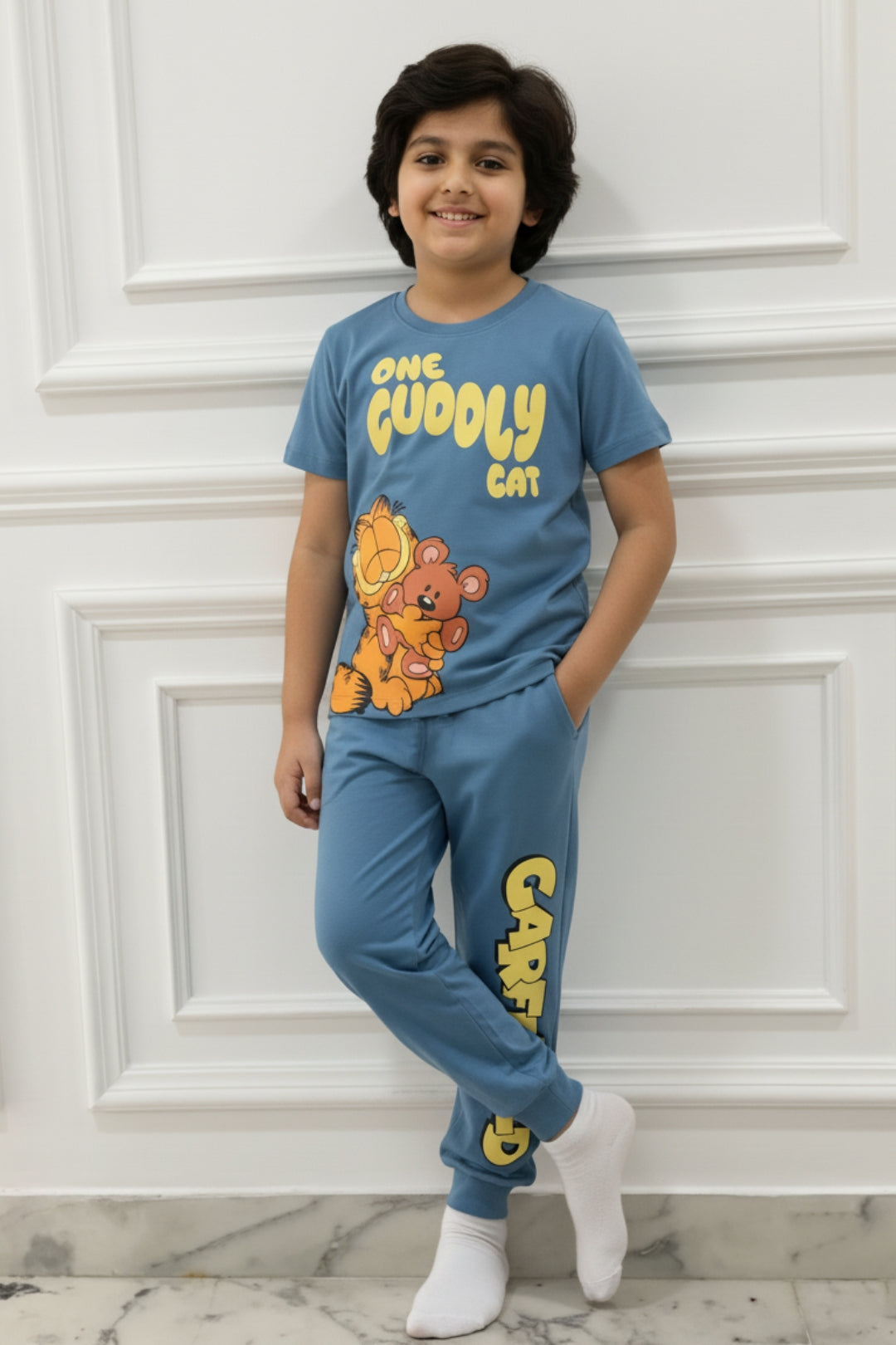 Garfield Cuddles Pajama Set