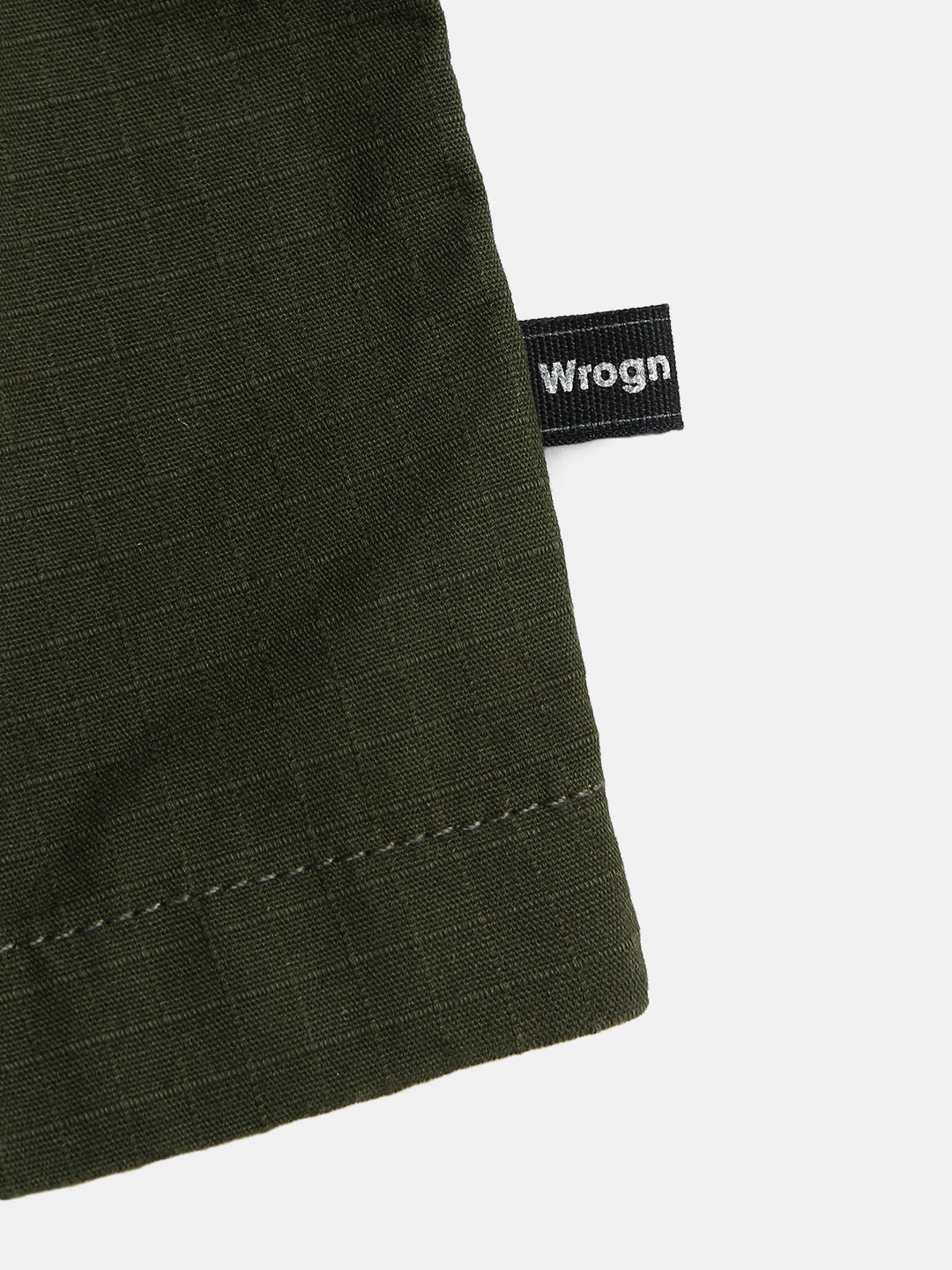 Double Pocket Oversized Shirt | Olive