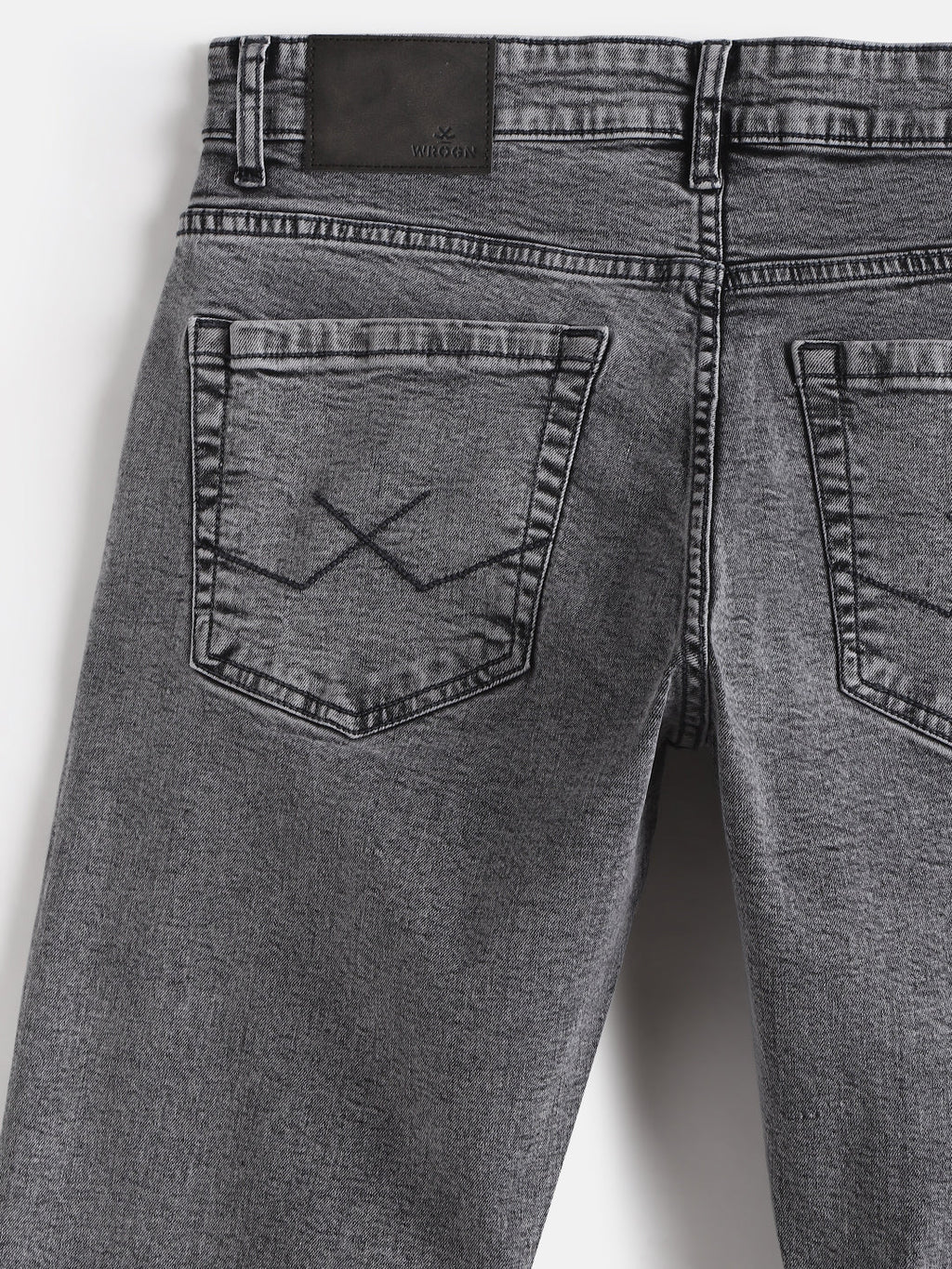 Faded Skinny Crop Jeans | Grey