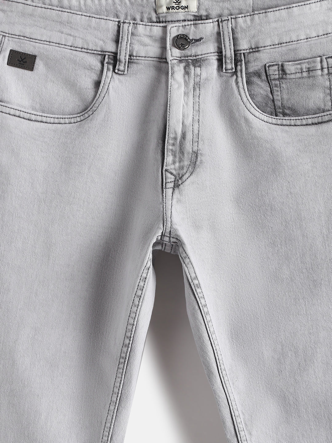 Casual Slim Tapered Jeans | Grey