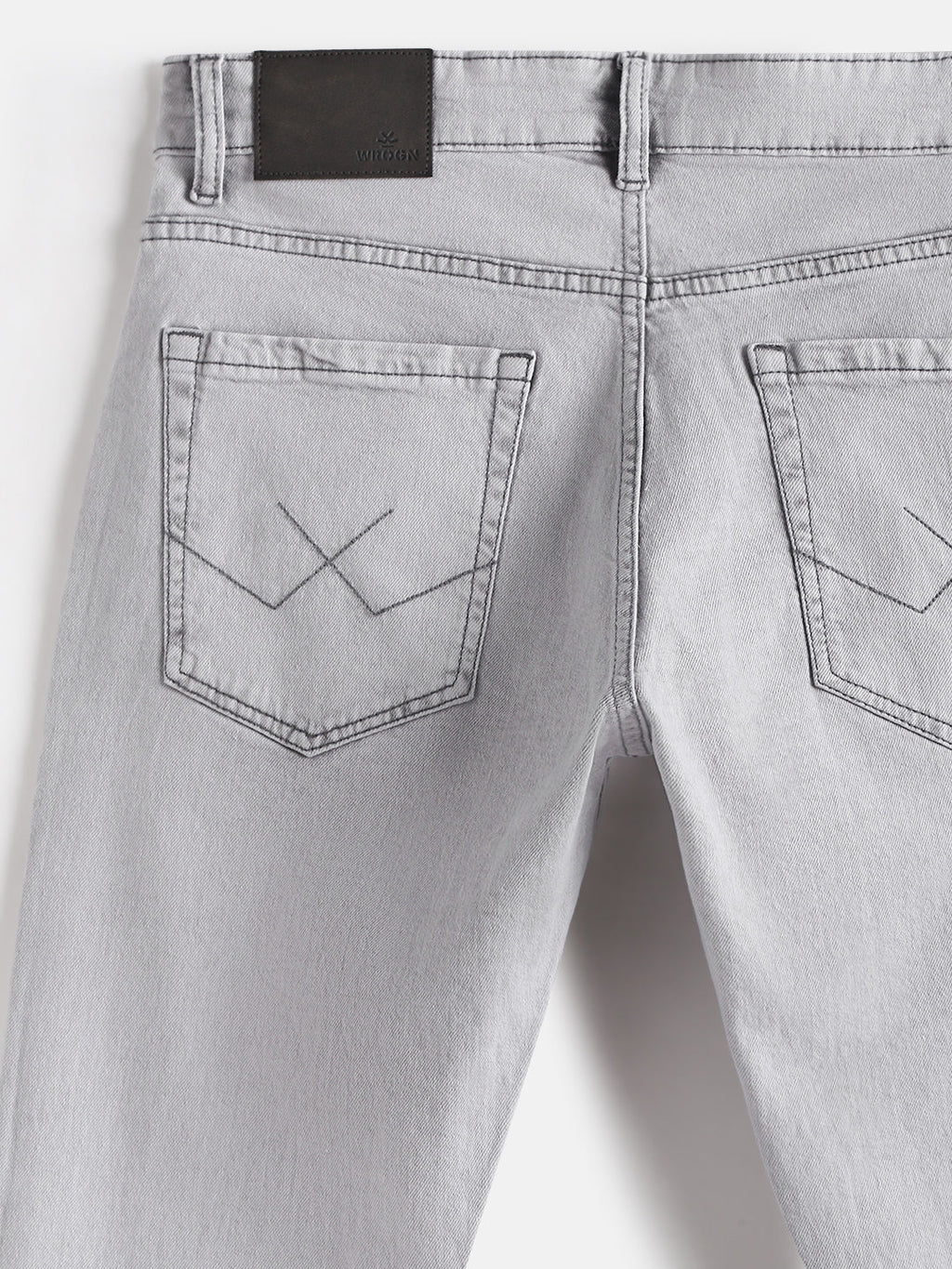 Casual Slim Tapered Jeans | Grey