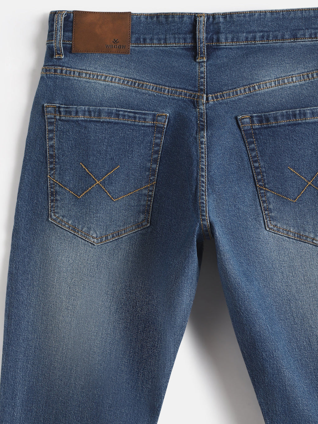 Light Fade Slim Fit Jeans | Blue