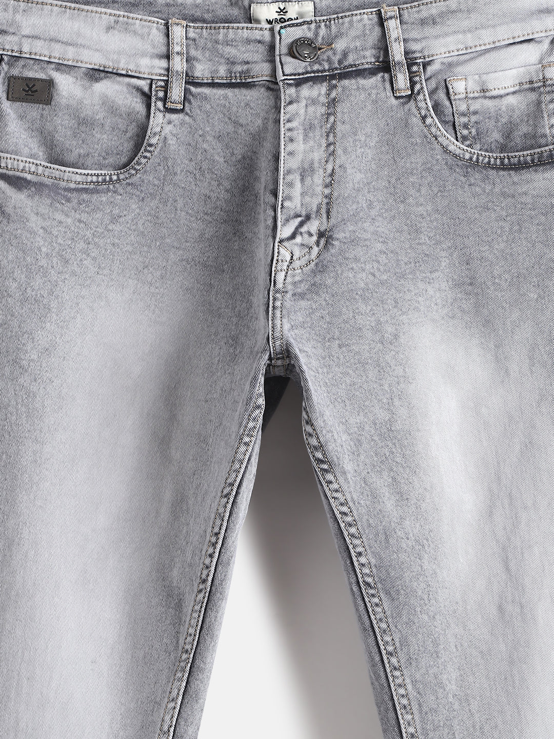Light Fade Slim Fit Jeans | Grey