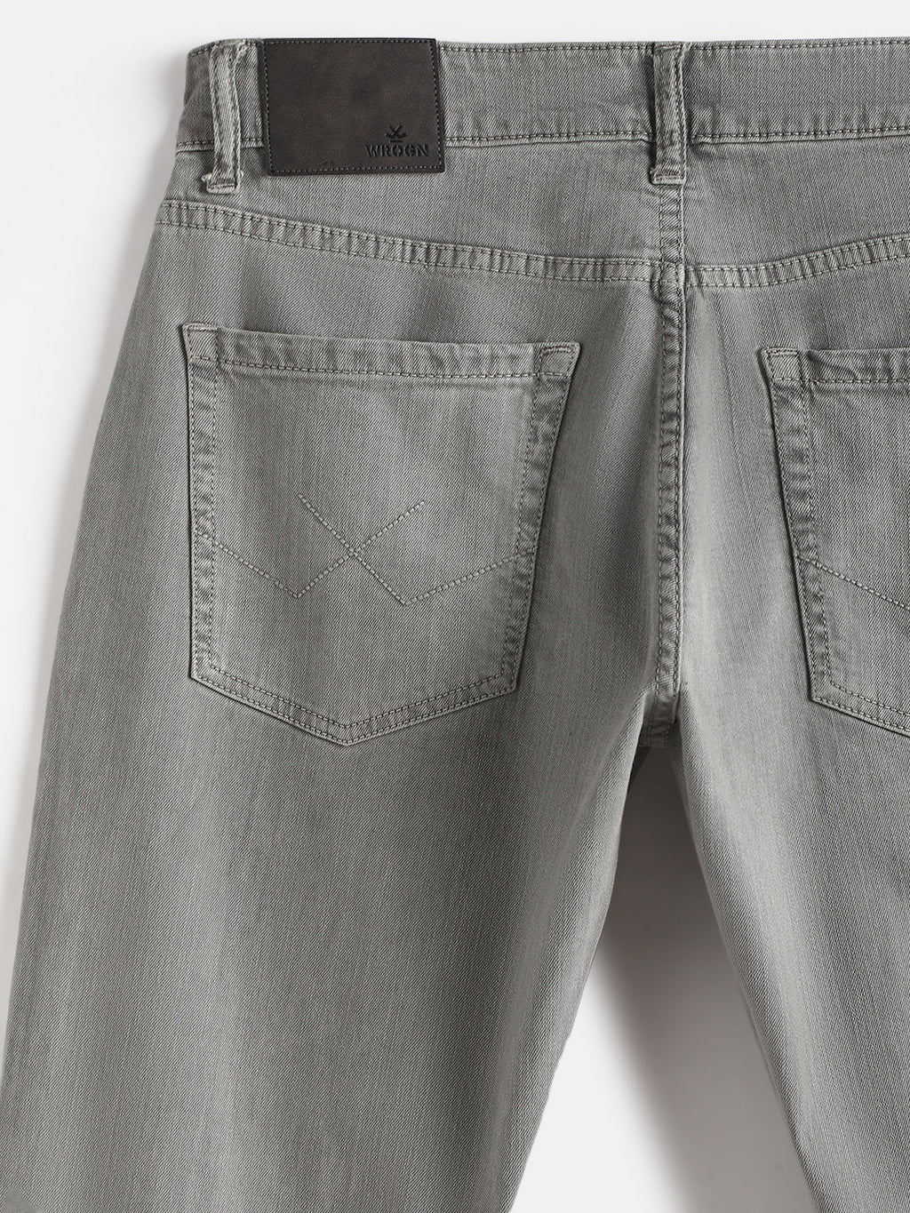 Casual Slim Tapered Jeans | Olive