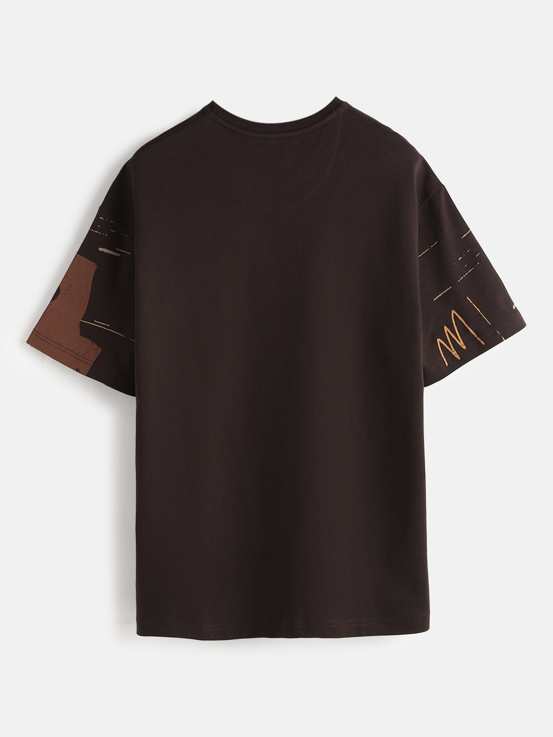 Heavy GSM Oversized Fit T-Shirt | Brown