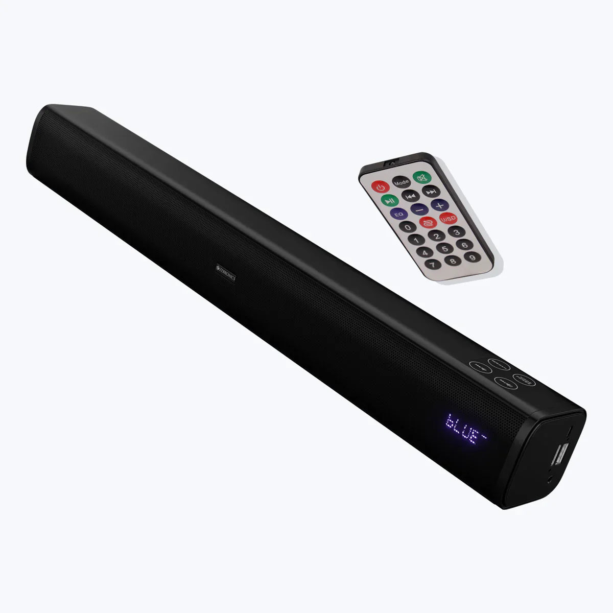 ZEBRONICS ZEB-PSPK 25 (Zeb Delight Pro) with TWS, 20 W Bluetooth Soundbar (Black, Stereo Channel)