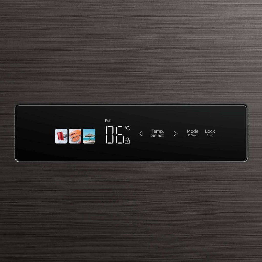 Midea, Side By Side , 592 L, Inverter, Jazz Black,WiFi,MDRS791MIF28IND