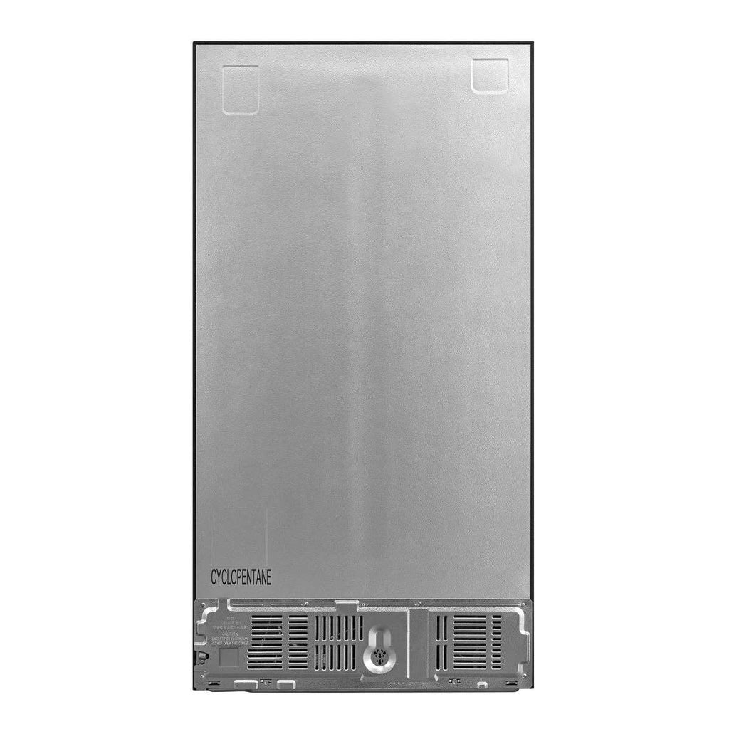 Midea, Side By Side , 592 L, Inverter, Jazz Black,WiFi,MDRS791MIF28IND