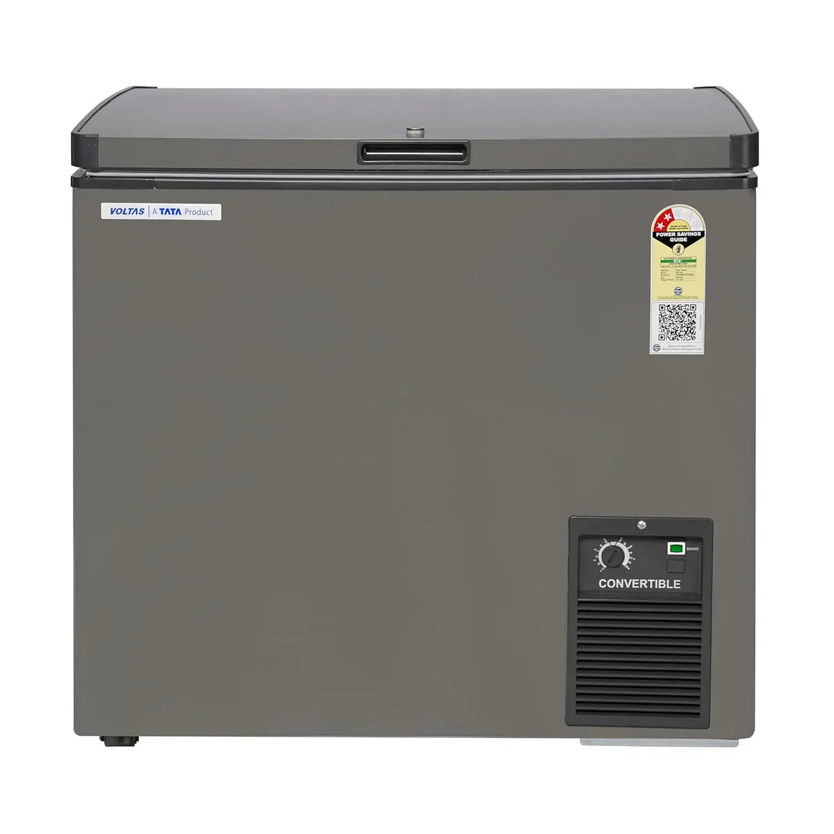 Voltas CVF 205 SA2-P-PL Single Door Deep Freezer, 205 Liters 2 Star