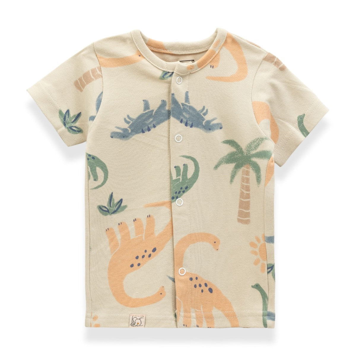 Dino Family Printed Baby Clothing Set