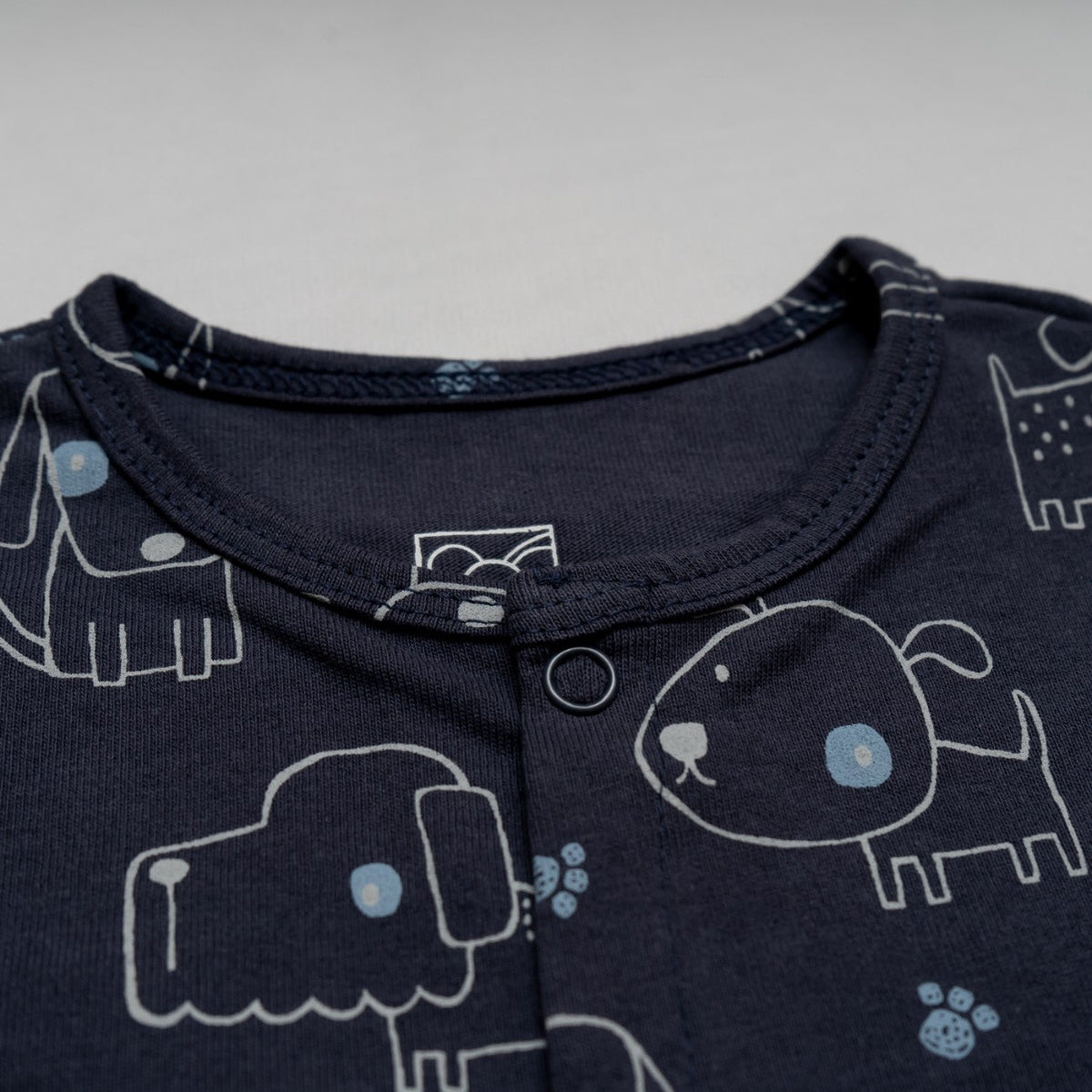Cute Dog Printed Baby Co-ord Set