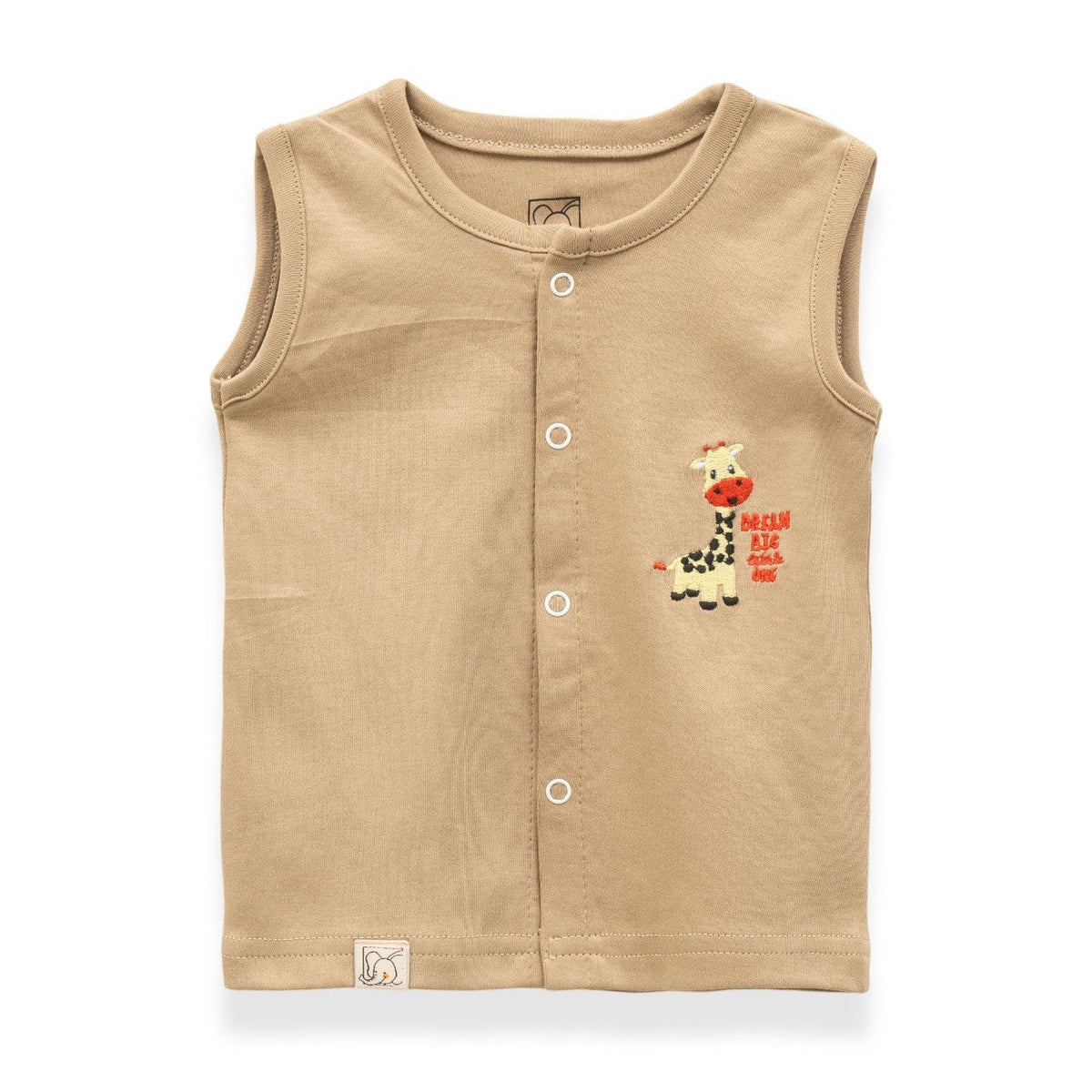 Giraffe Embroidered Baby Clothing Set