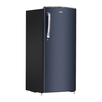 Haier 205 L Direct Cool Single Door 2 Star Refrigerator, HRD-2262BGK-N ( Graphite Black )
