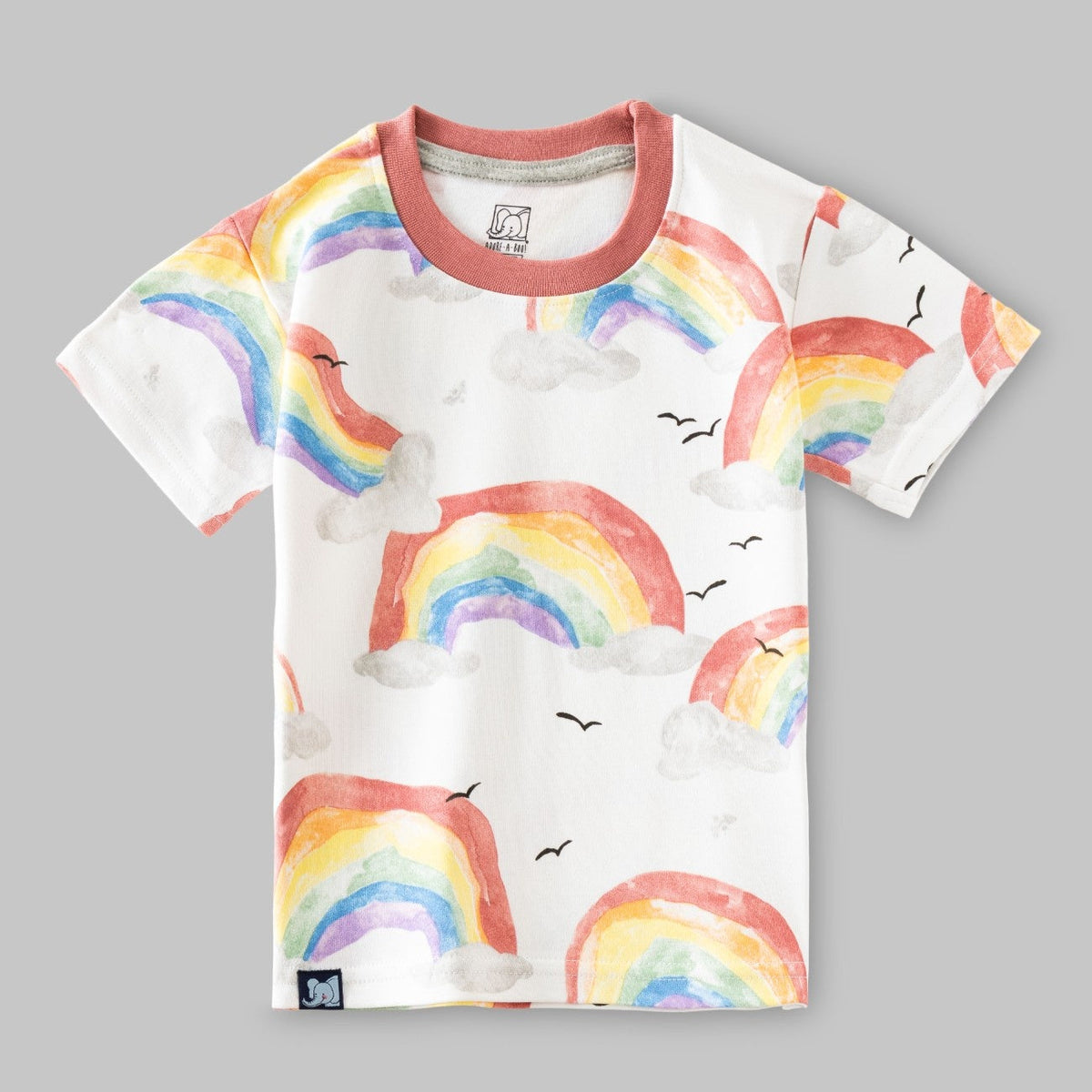 Rainbow Printed Kids Co-Ord Set